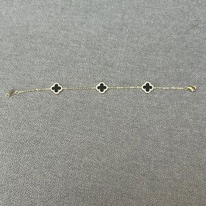 Rachel Zoe Gold and Black Bracelet